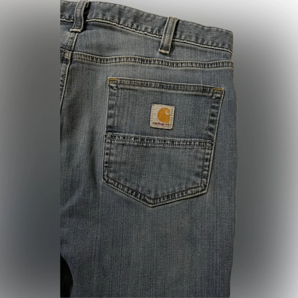 Carhartt Men's Blue Relaxed Fit Jeans 36x30 - Picture 4 of 4